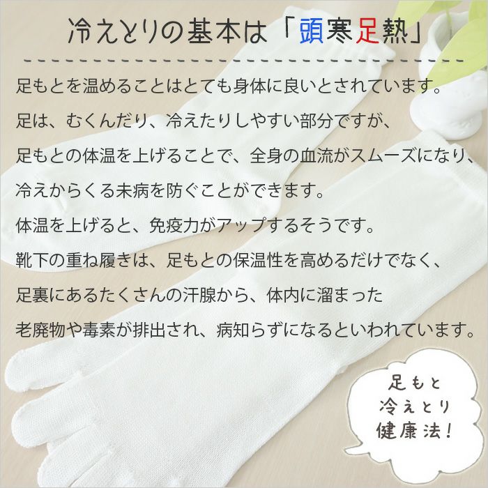 シルクとオーガニックコットンの重ねばき靴下4足セット 日本製 送料