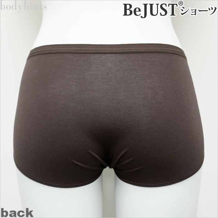 BeJUSTショーツ すっきりフィット ボーイレングス丈