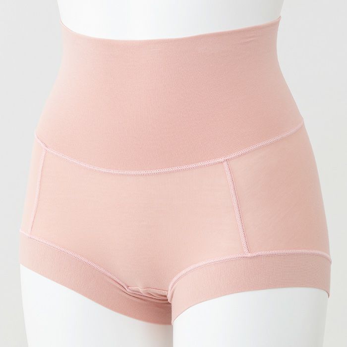 超立体ショーツ 3枚セット ハイウエスト丈 高級スーピマコットン