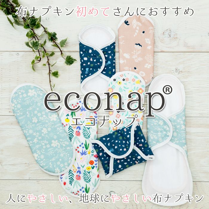布ナプキン エコナップr 多い日 夜用 30cm 日本製 日々の暮らしにやさしい下着 Bodyhints ボディヒンツ